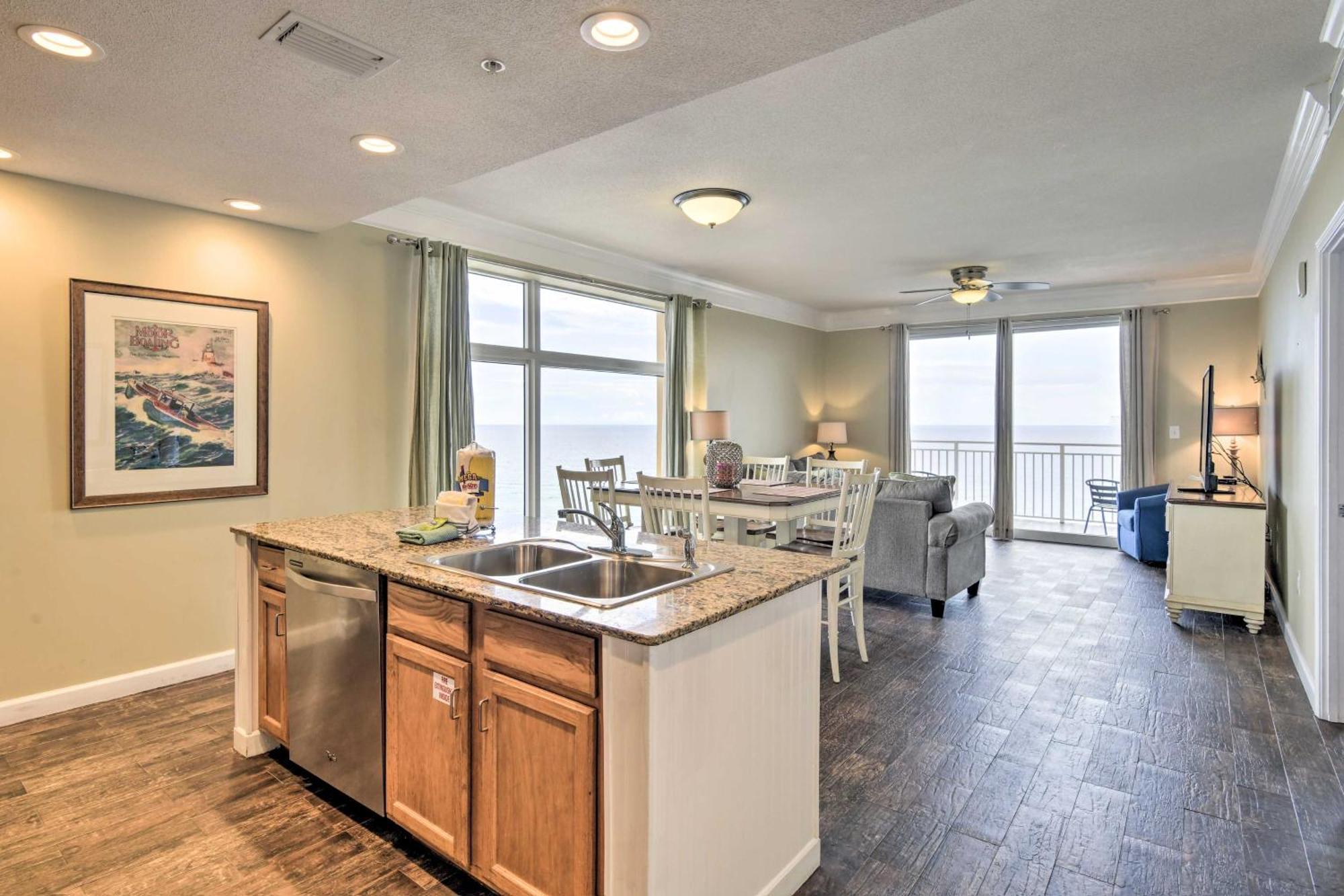 Oceanfront Pcb Condo With Gulf Views And Pool Access! Панама-Сити Экстерьер фото